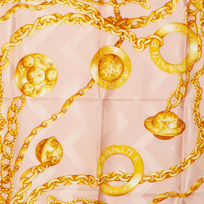 Celine Chain Pink Gold Silk Women's Celine