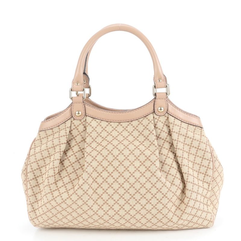 Gucci Diamante Sookie 211944 Leather Tote Bag Shoulder Gold Hardware Women's
