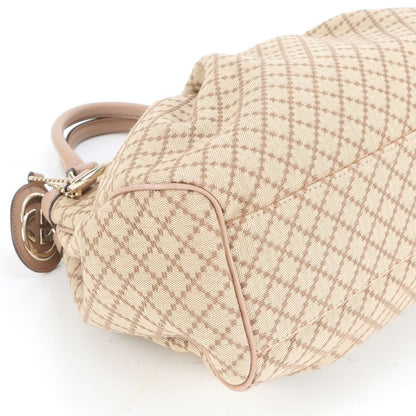 Gucci Diamante Sookie 211944 Leather Tote Bag Shoulder Gold Hardware Women's