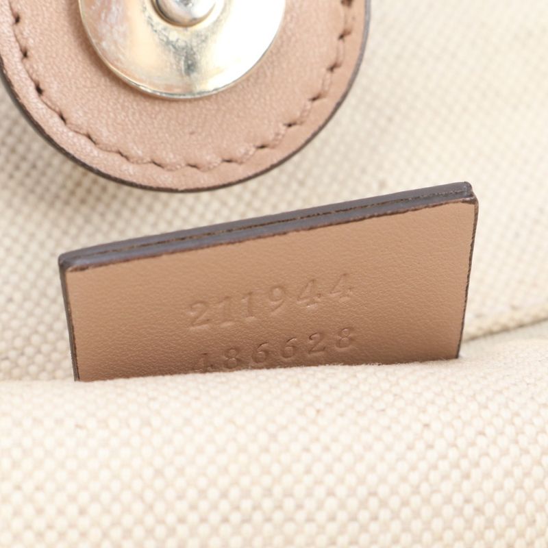 Gucci Diamante Sookie 211944 Leather Tote Bag Shoulder Gold Hardware Women's