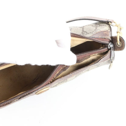 Vintage Old Gucci GG Supreme Sherry Line Leather Shoulder Bag Crossbody Women