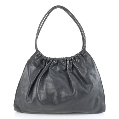 Gucci Leather Tote Bag Shoulder 001-4332 Black Women's EUE Db39-7