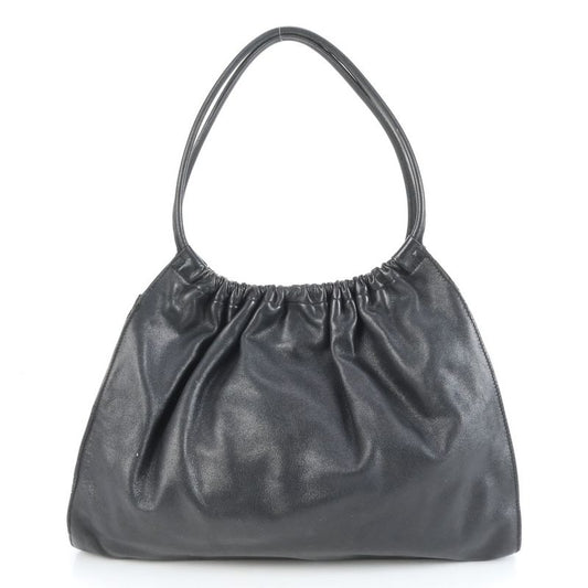 Gucci Leather Tote Bag Shoulder 001-4332 Black Women's EUE Db39-7