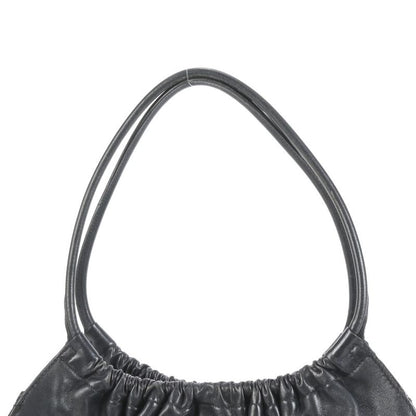 Gucci Leather Tote Bag Shoulder 001-4332 Black Women's EUE Db39-7