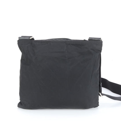 Prada Tessuto Nylon Triangle Logo Leather Shoulder Bag Crossbody Messenger