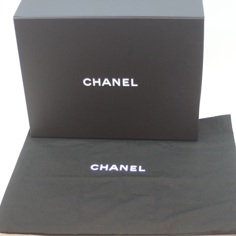 Chanel As4133 Chanel 31 Black Shiny Lamb Ghardware Mini Shopping Small