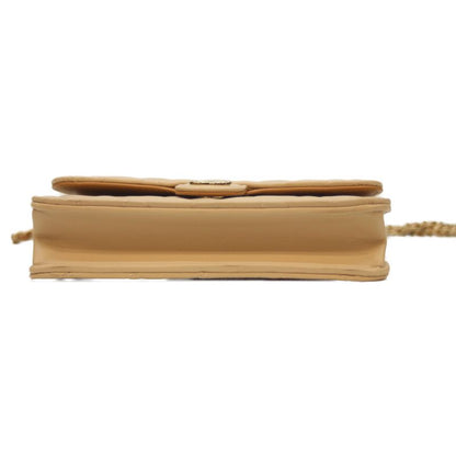 Chanel 22ss Ap3226 Bicolor Beige Lamb Ghardware Top Handle Chain Clutch Shoulder
