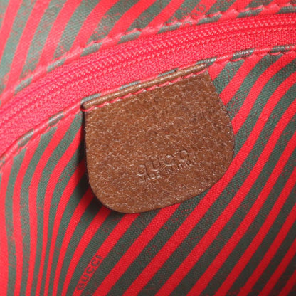 Vintage Old Gucci GG Supreme Sherry Line 001 56 Leather Shoulder Bag Crossbody