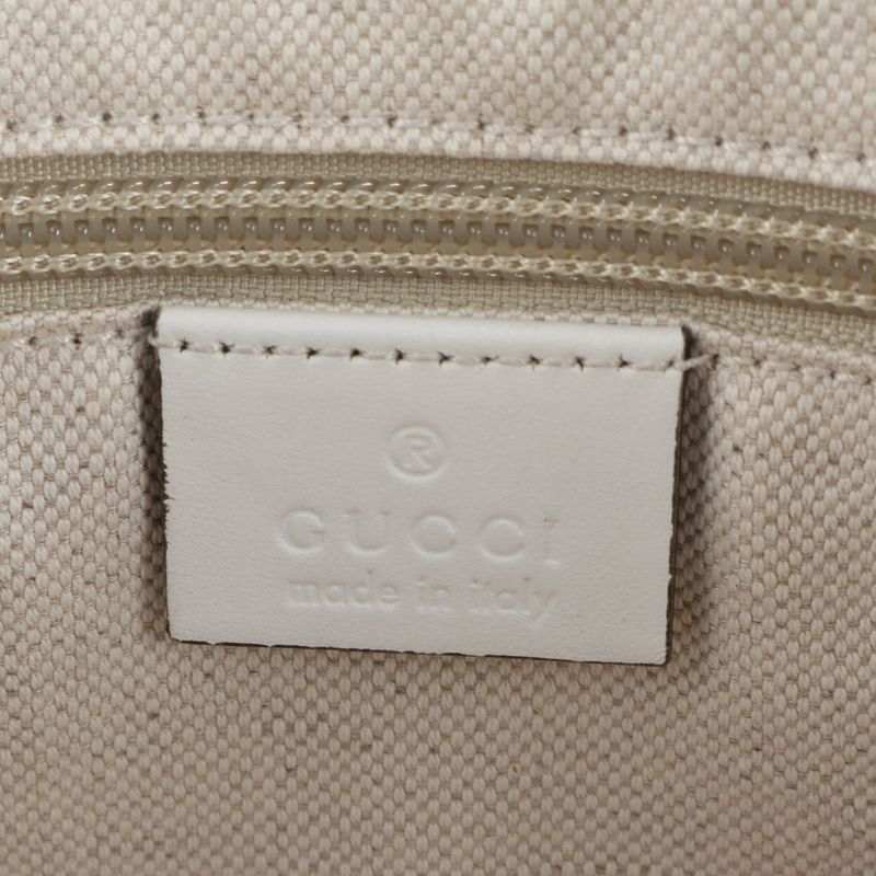 Gucci Heart Beat Leather Tote Bag Shoulder 282439 Hand Navy Blue A4 Ladies RCE