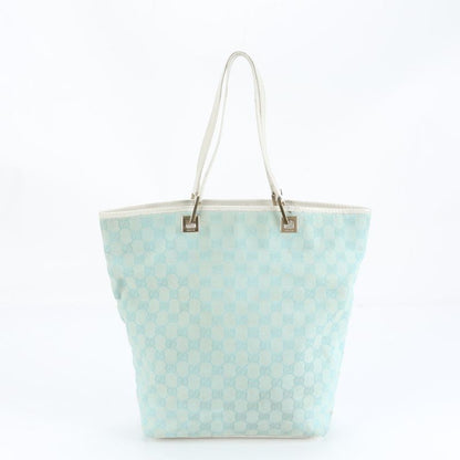 Gucci GG Canvas Leather Tote Bag Shoulder Hand 002-1098 Gold Hardware A4 Ladies