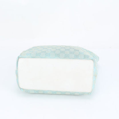 Gucci GG Canvas Leather Tote Bag Shoulder Hand 002-1098 Gold Hardware A4 Ladies