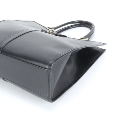 Gucci Jackie Leather Tote Bag Hand 002 1064 Black Silver Hardware A4 Women's