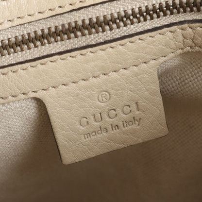 Gucci Miss GG Leather 2WAY Shoulder Bag Shoulder One Shoulder 326514 Beige Tote