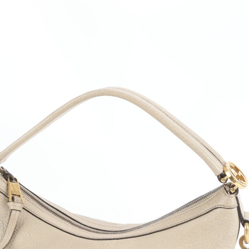 Gucci Miss GG Leather 2WAY Shoulder Bag Shoulder One Shoulder 326514 Beige Tote