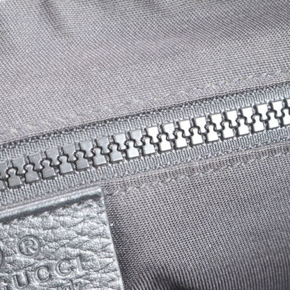 Gucci GG Nylon Leather Shoulder Bag Crossbody Messenger With Control Card