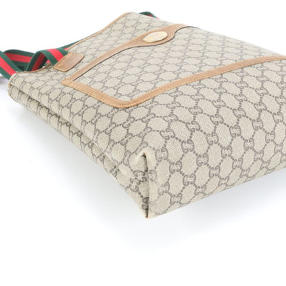 Vintage Old Gucci Plus Sherry Line Leather Tote Bag Shoulder A4 Ladies EUE