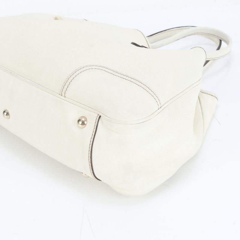 Gucci Sherry Ribbon Princy Leather Tote Bag Shoulder 163805 Hand A4 Ladies EUE