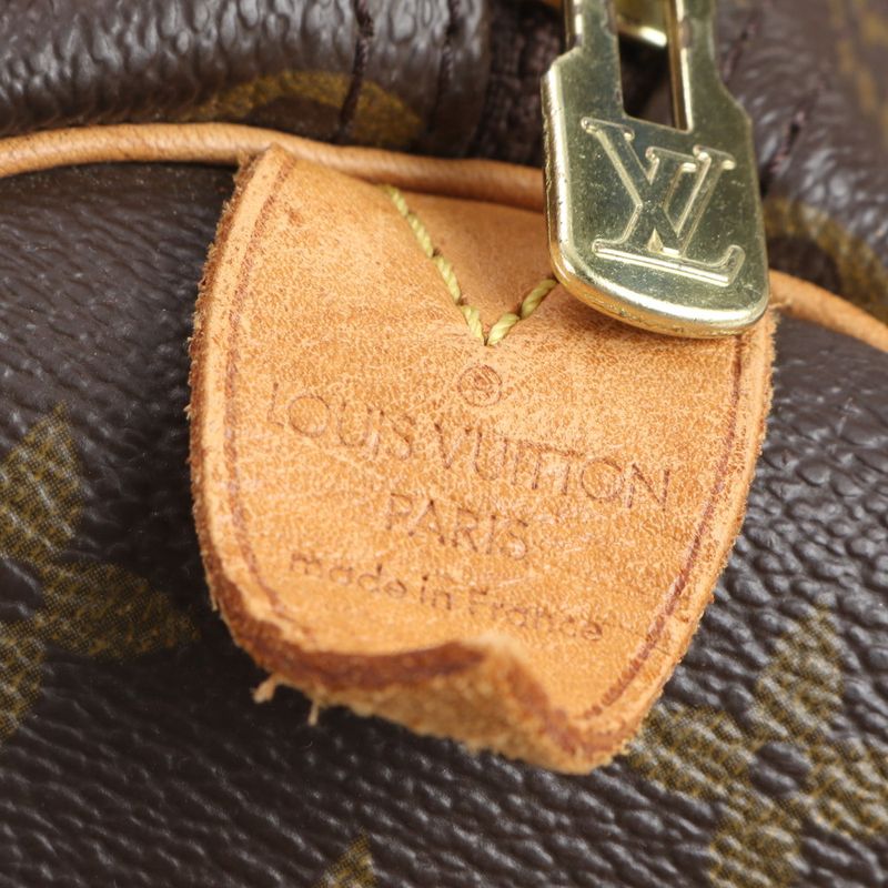 Louis Vuitton Monogram Keepall 45 M41428 Leather Boston Bag Business Travel