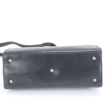 Gucci Lady Lock Leather 2WAY Shoulder Bag Crossbody Top Handle 000 256 Hand