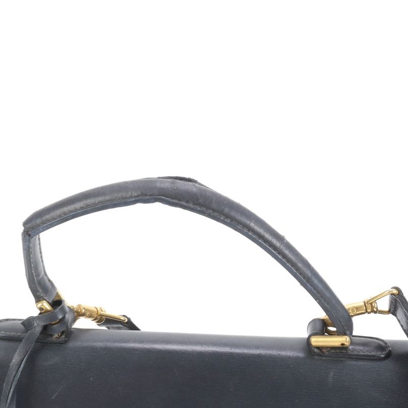 Gucci Lady Lock Leather 2WAY Shoulder Bag Crossbody Top Handle 000 256 Hand