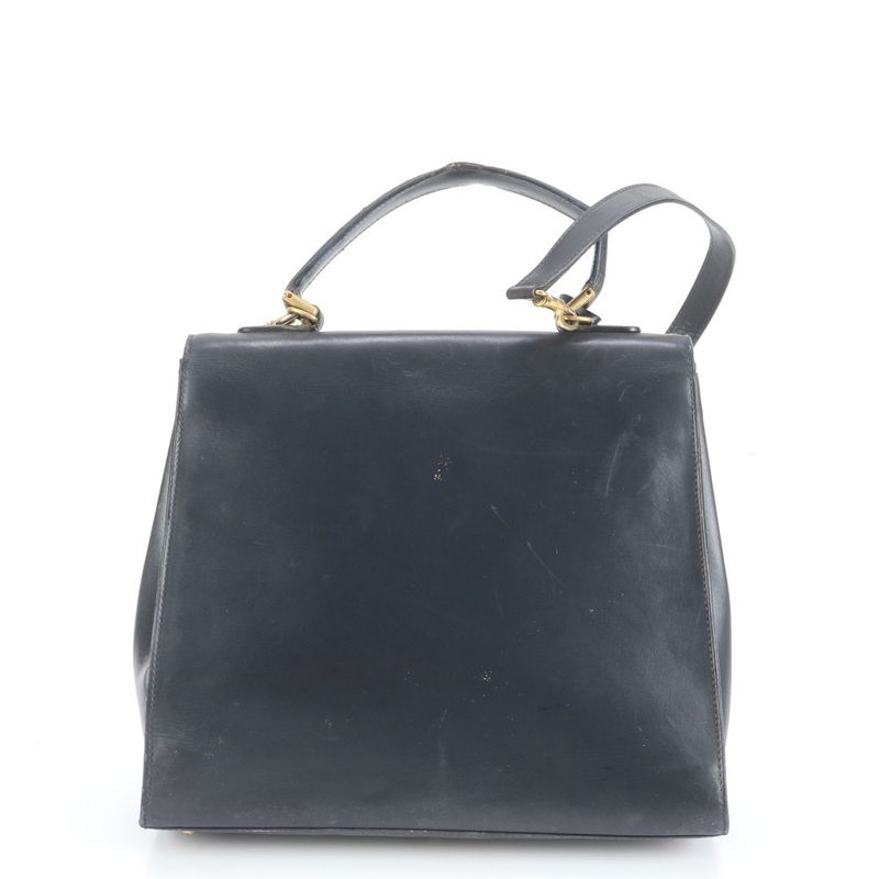 Gucci Lady Lock Leather 2WAY Shoulder Bag Crossbody Top Handle 000 256 Hand