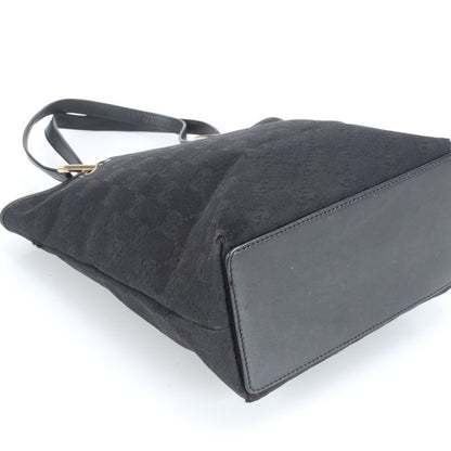 Gucci GG Canvas Leather Tote Bag Shoulder 002 1099 Hand Gold Hardware Women's