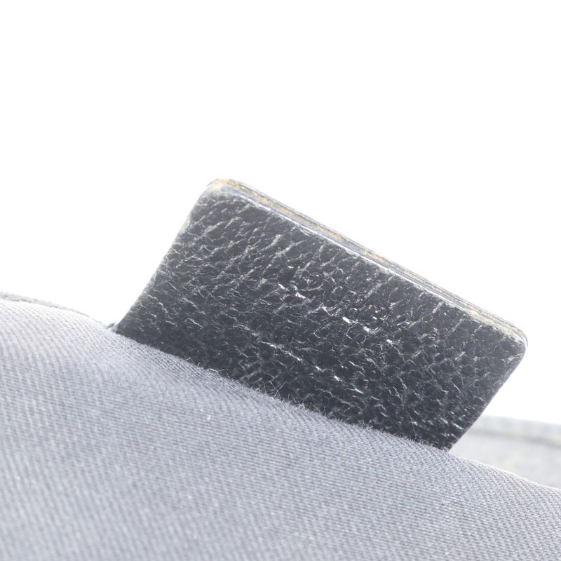 Gucci GG Canvas Eclipse Leather Tote Bag Shoulder 120836 Hand Black Women's ECE