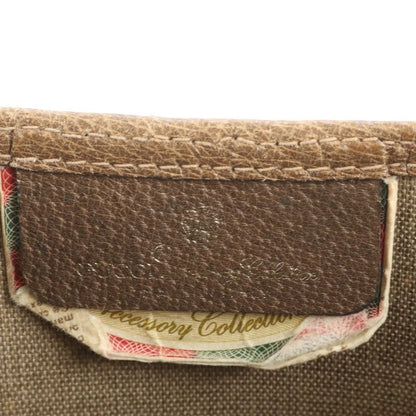 Vintage Old Gucci GG Supreme Sherry Leather Tote Bag Shoulder 39 02 A4 Women's