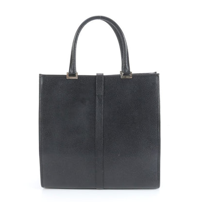 Gucci Jackie Leather Tote Bag 002 1064 Hand Black Silver Hardware A4 Women's