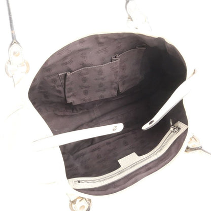 Guccissima GG Twins Leather Tote Bag Shoulder 232963 Beige Women's EUE Db39-2