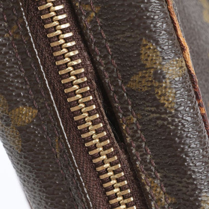 No Solid Louis Vuitton Monogram Compiegne 23 M51847 Leather Second Bag Clutch