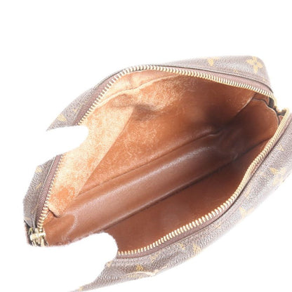 No Solid Louis Vuitton Monogram Compiegne 23 M51847 Leather Second Bag Clutch