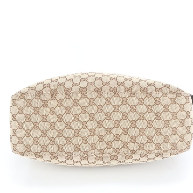 Gucci GG Canvas Leather 2WAY Shoulder Bag Crossbody Hand Tote 232949 A4 Women