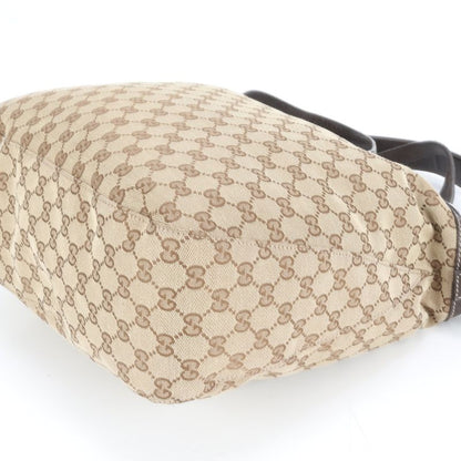 Gucci GG Canvas Leather 2WAY Shoulder Bag Crossbody Hand Tote 232949 A4 Women