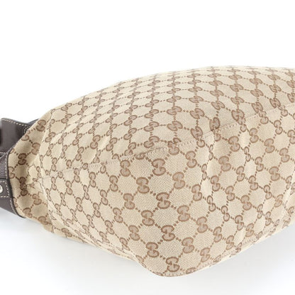 Gucci GG Canvas Leather 2WAY Shoulder Bag Crossbody Hand Tote 232949 A4 Women