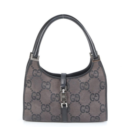 Gucci Jumbo GG Canvas Jackie 002 1068 Leather Shoulder Bag Shoulder Tote Hand