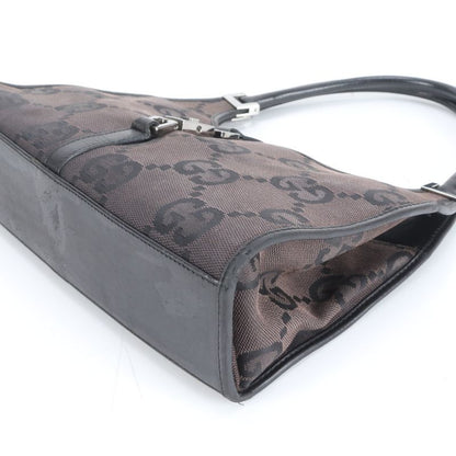 Gucci Jumbo GG Canvas Jackie 002 1068 Leather Shoulder Bag Shoulder Tote Hand