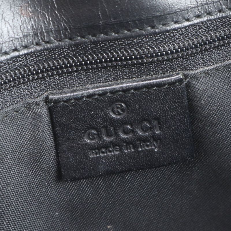 Gucci Jumbo GG Canvas Jackie 002 1068 Leather Shoulder Bag Shoulder Tote Hand