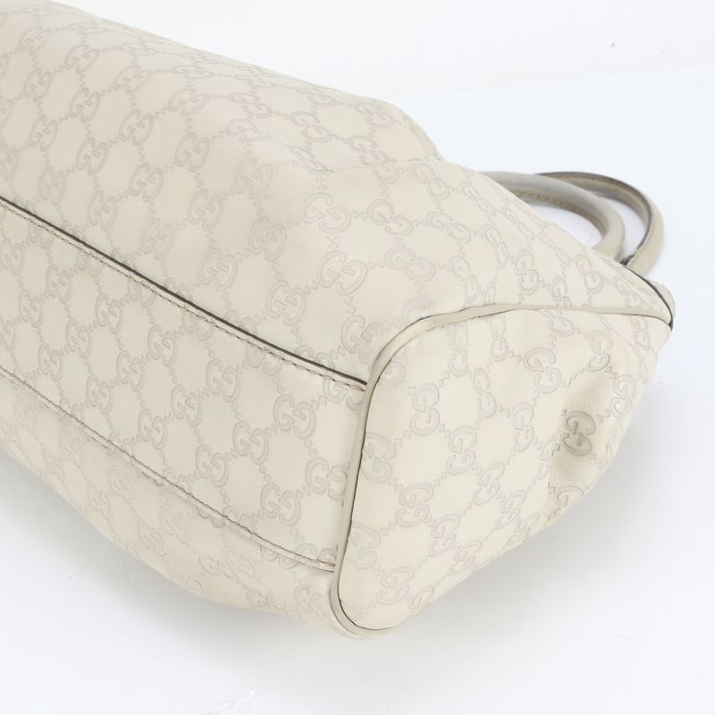 Guccissima Sookie Leather Tote Bag Shoulder 211944 Hand Gold Hardware Women's