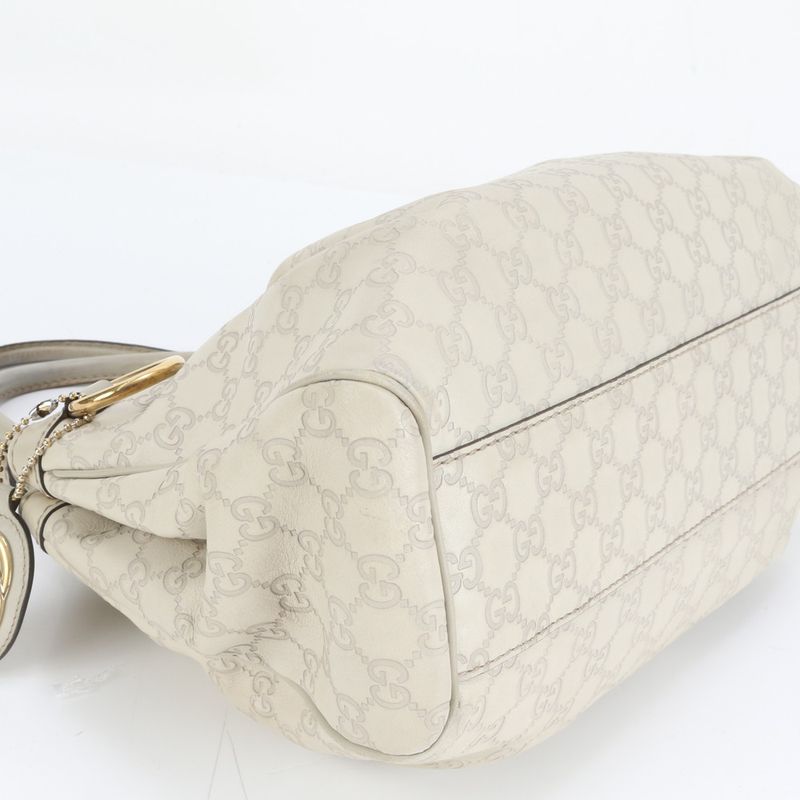 Guccissima Sookie Leather Tote Bag Shoulder 211944 Hand Gold Hardware Women's