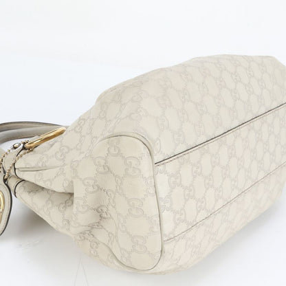 Guccissima Sookie Leather Tote Bag Shoulder 211944 Hand Gold Hardware Women's