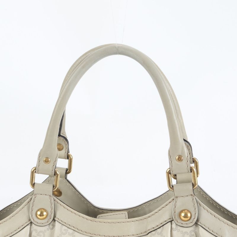 Guccissima Sookie Leather Tote Bag Shoulder 211944 Hand Gold Hardware Women's