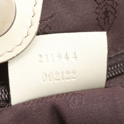 Guccissima Sookie Leather Tote Bag Shoulder 211944 Hand Gold Hardware Women's