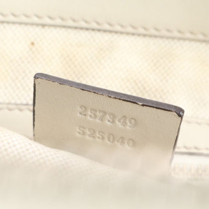 Gucci GG Canvas Mayfair Leather 2WAY Shoulder Bag Crossbody Tote 257349 A4