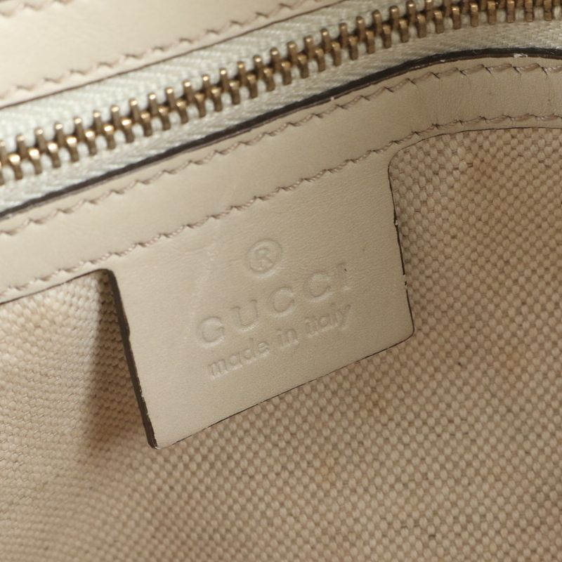 Gucci GG Canvas Mayfair Leather 2WAY Shoulder Bag Crossbody Tote 257349 A4