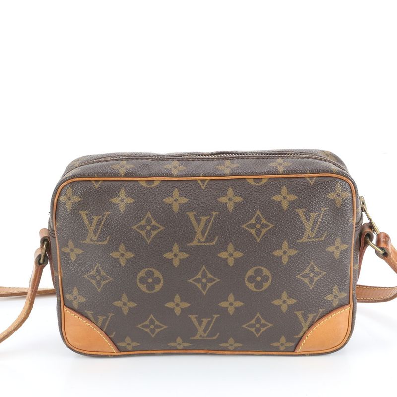 Louis Vuitton Monogram Trocadero 24 M51276 Leather Shoulder Bag Crossbody Women