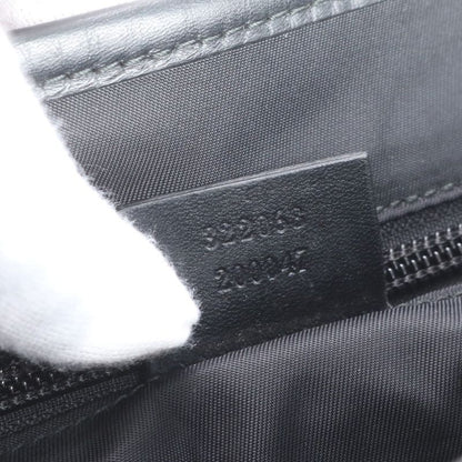 Gucci GG Supreme Leather Shoulder Bag Crossbody Messenger 322068 Black A4 Men's