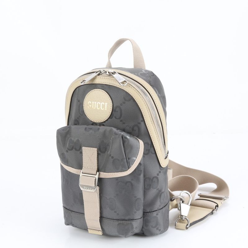 Gucci Off The Gridsling Backpack Leather Body Bag Crossbody Shoulder 658631