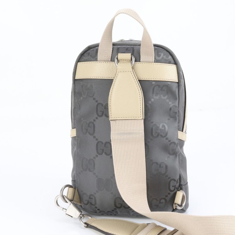 Gucci Off The Gridsling Backpack Leather Body Bag Crossbody Shoulder 658631