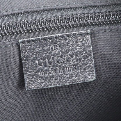 Gucci GG Canvas Leather Shoulder Bag Crossbody Messenger 122790 Black Genuine